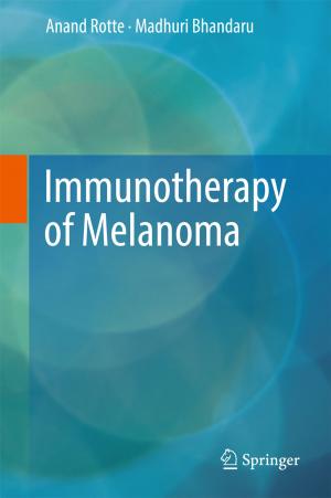 Cover of the book Immunotherapy of Melanoma by Pieter C. van der Kruit