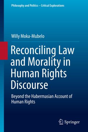 Cover of the book Reconciling Law and Morality in Human Rights Discourse by Ilya L. Shapiro