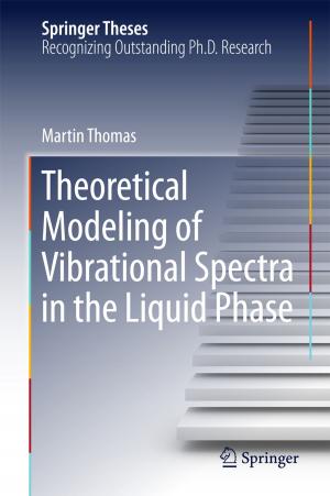 Book cover of Theoretical Modeling of Vibrational Spectra in the Liquid Phase