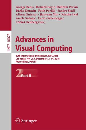Cover of the book Advances in Visual Computing by Xu-Guang Li, Silviu-Iulian Niculescu, Arben Cela