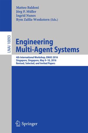 Cover of the book Engineering Multi-Agent Systems by Simona Szakács