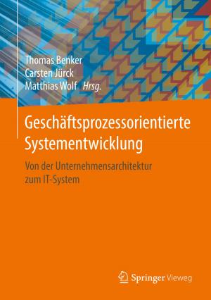 Cover of the book Geschäftsprozessorientierte Systementwicklung by Thomas Kessler, Immo Fritsche