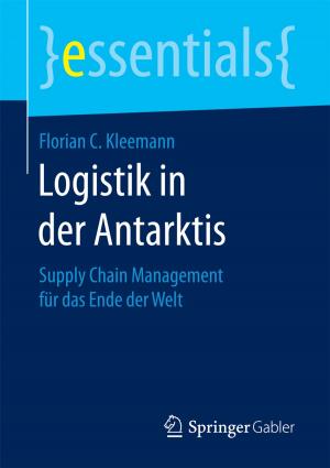 Cover of the book Logistik in der Antarktis by Frank Huber, Andreas Herrmann