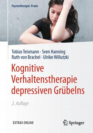 Cover of the book Kognitive Verhaltenstherapie depressiven Grübelns by Marlize Schmidt