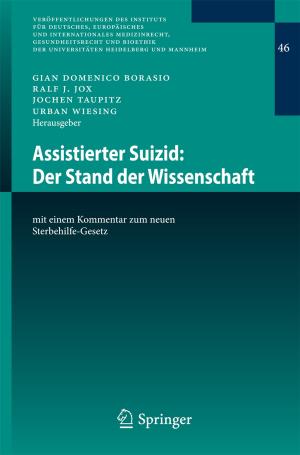Cover of the book Assistierter Suizid: Der Stand der Wissenschaft by Peggy E Chaudhry, Alan Zimmerman