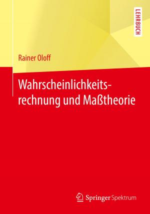 Cover of the book Wahrscheinlichkeitsrechnung und Maßtheorie by Karsten Weihe