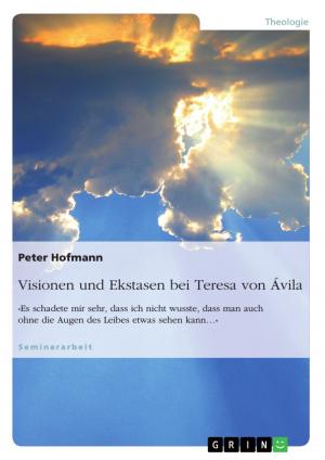 Cover of the book Visionen und Ekstasen bei Teresa von Ávila by Jens Schmukal