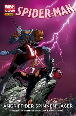 Book cover of Marvel NOW! Spider-Man 8 - Angriff der Spinnen-Jäger