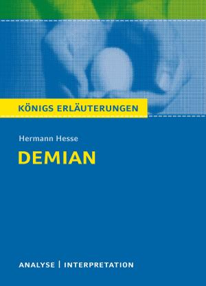 Cover of the book Demian. Königs Erläuterungen by Rüdiger Bernhardt, Johann Wolfgang von Goethe