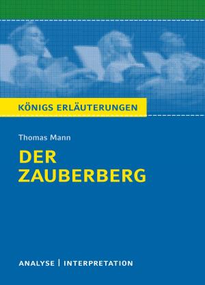 Book cover of Der Zauberberg. Königs Erläuterungen.