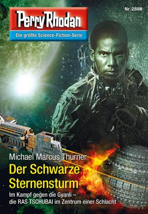 Book cover of Perry Rhodan 2886: Der Schwarze Sternensturm