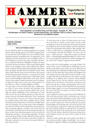Cover of the book Hammer + Veilchen Nr. 10 by Keith R. A. DeCandido