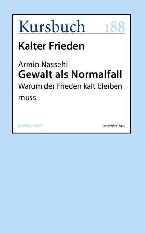 Cover of the book Gewalt als Normalfall by Birger P. Priddat