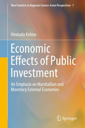 Cover of the book Economic Effects of Public Investment by J.M. Anderson, L.H. Cohn, P.L. Frommer, M. Hachida, K. Kataoka, S. Nitta, C. Nojiri, D.B. Olsen, D.G. Pennington, S. Takatani, R. Yozu