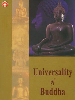 Cover of the book Universality of Buddha by Dr. Bhojraj Dwivedi, Pt. Ramesh Dwivedi