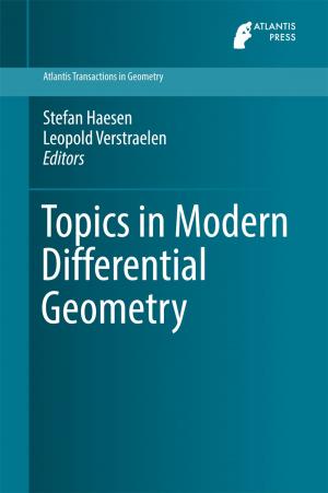 Cover of the book Topics in Modern Differential Geometry by 
