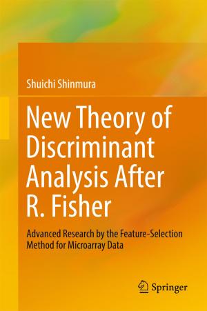 Cover of the book New Theory of Discriminant Analysis After R. Fisher by Nicolas Brodusch, Hendrix Demers, Raynald Gauvin