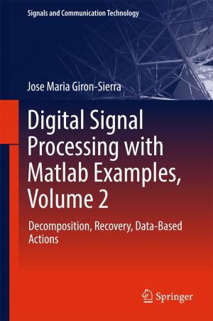 Book cover of Digital Signal Processing with Matlab Examples, Volume 2