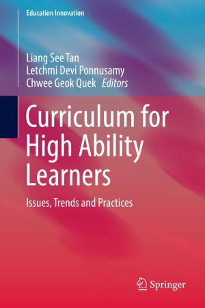 Cover of the book Curriculum for High Ability Learners by Jiazhuo G. Wang, Juan Yang