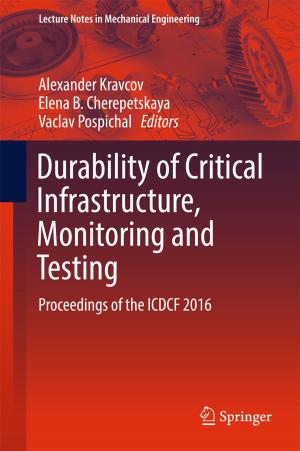 Cover of the book Durability of Critical Infrastructure, Monitoring and Testing by Ken-ichi Tanaka