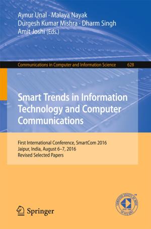 Cover of the book Smart Trends in Information Technology and Computer Communications by Baoguo Han, Siqi Ding, Jialiang Wang, Jinping Ou