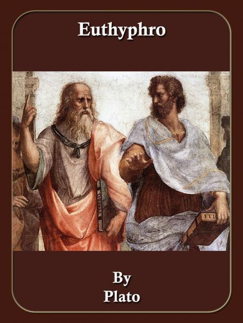 Cover of the book Euthyphro by Plato, Bhoomi Digital Apps.