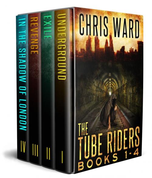 Cover of the book The Tube Riders Complete Series 1-4 Boxed Set by Chris Ward, AMMFA Publishing
