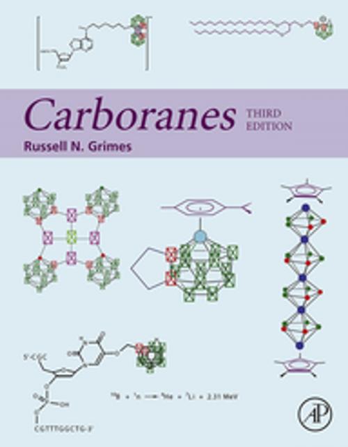 Cover of the book Carboranes by Russell N. Grimes, Elsevier Science