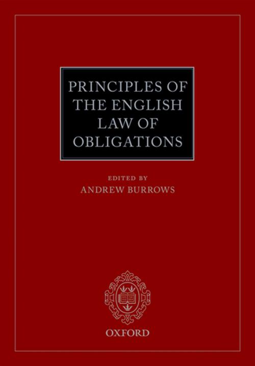Cover of the book Principles of the English Law of Obligations by , OUP Oxford