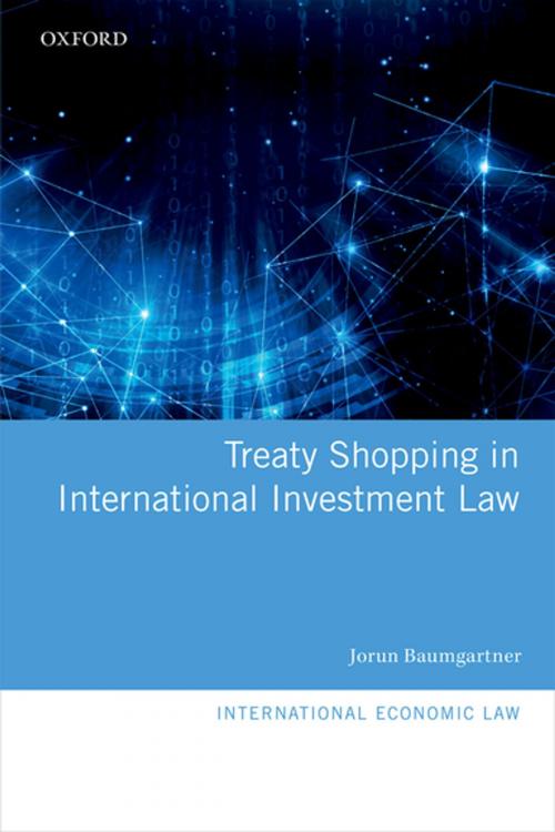 Cover of the book Treaty Shopping in International Investment Law by Jorun Baumgartner, OUP Oxford