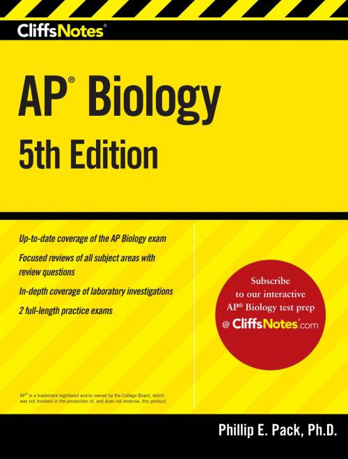 Cover of the book CliffsNotes AP Biology, 5th Edition by Phillip E. Pack, HMH Books
