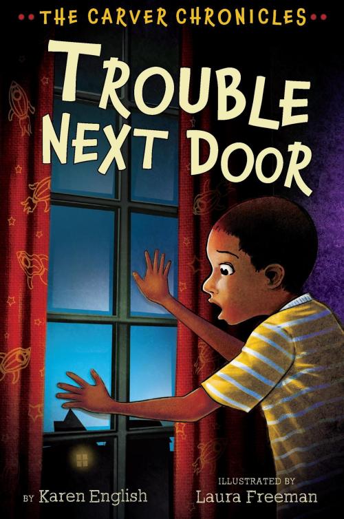 Cover of the book Trouble Next Door by Karen English, HMH Books