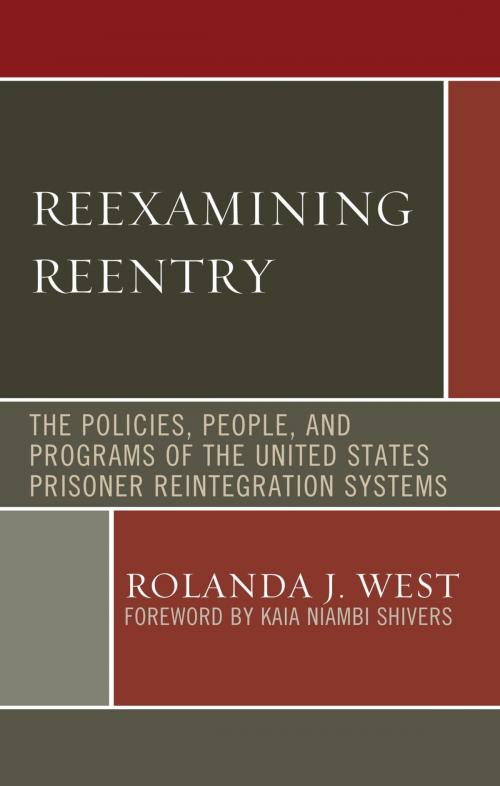 Cover of the book Reexamining Reentry by Rolanda J. West, Imani West-Abdallah, Lexington Books