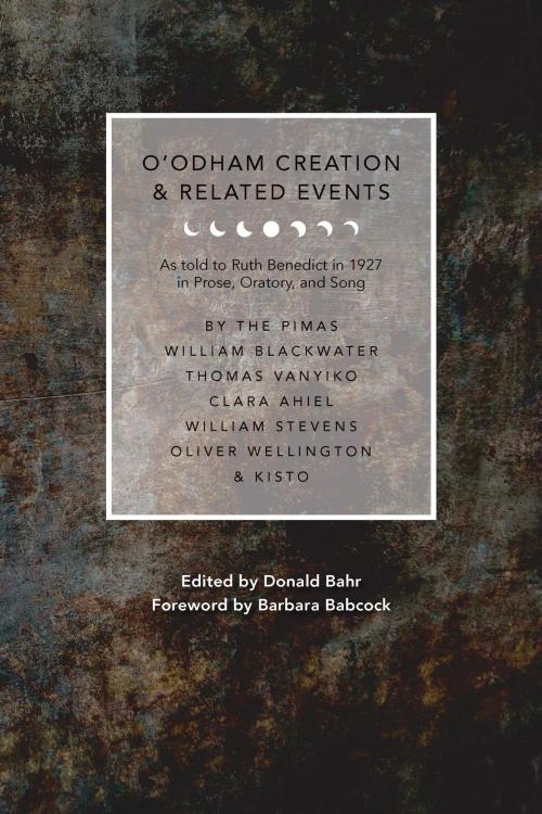 Cover of the book O'odham Creation and Related Events by , University of Arizona Press