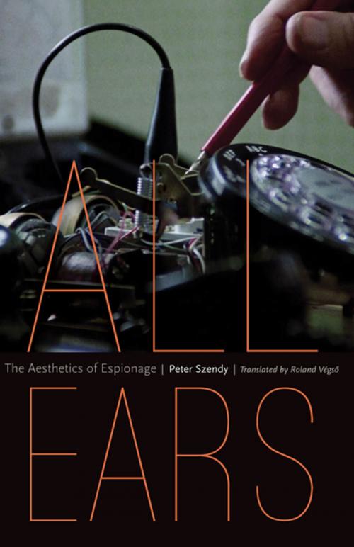 Cover of the book All Ears by Peter Szendy, Fordham University Press