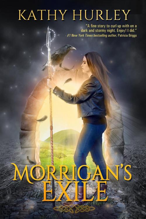 Cover of the book Morrigan's Exile by Kathy A Hurley, RavenSidhe Publishing