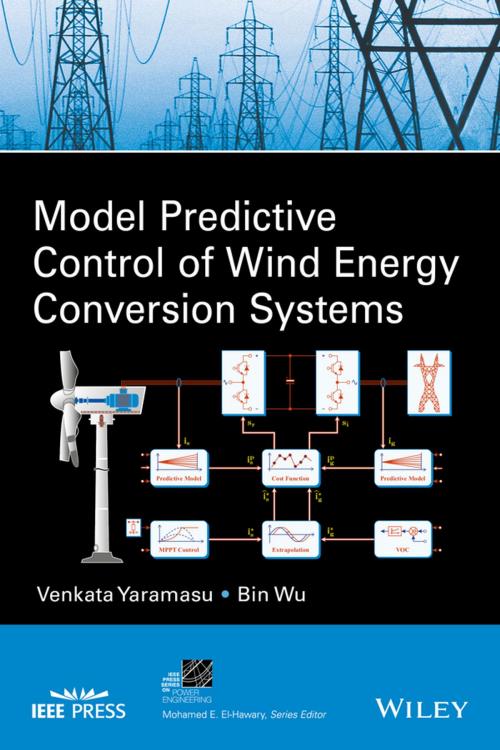 Cover of the book Model Predictive Control of Wind Energy Conversion Systems by Venkata Yaramasu, Bin Wu, Wiley
