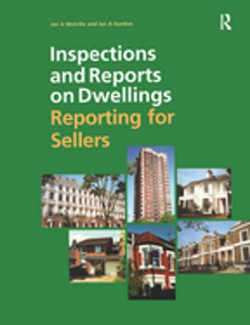 Cover of the book Inspections and Reports on Dwellings by Ian Melville, Ian Gordon, CRC Press