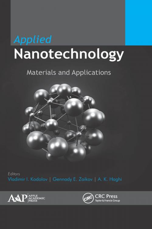 Cover of the book Applied Nanotechnology by , Apple Academic Press