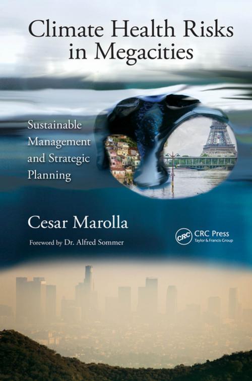 Cover of the book Climate Health Risks in Megacities by Cesar Marolla, CRC Press