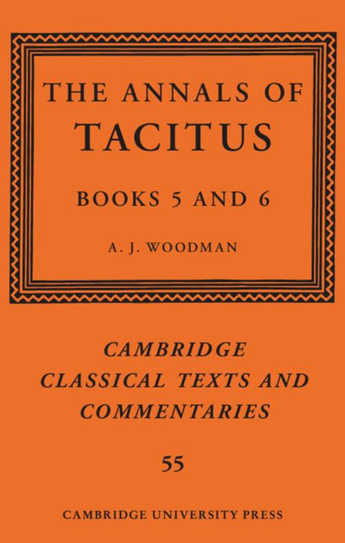 Cover of the book The Annals of Tacitus by Tacitus, Cambridge University Press