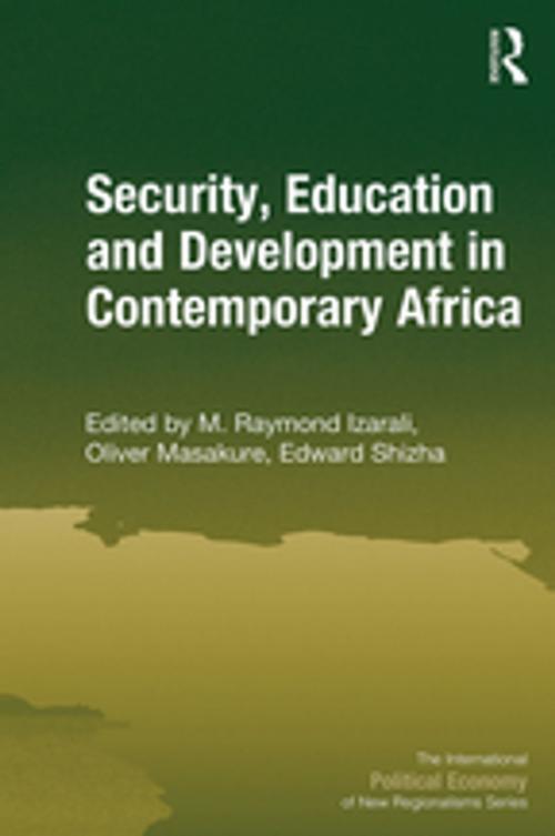 Cover of the book Security, Education and Development in Contemporary Africa by , Taylor and Francis