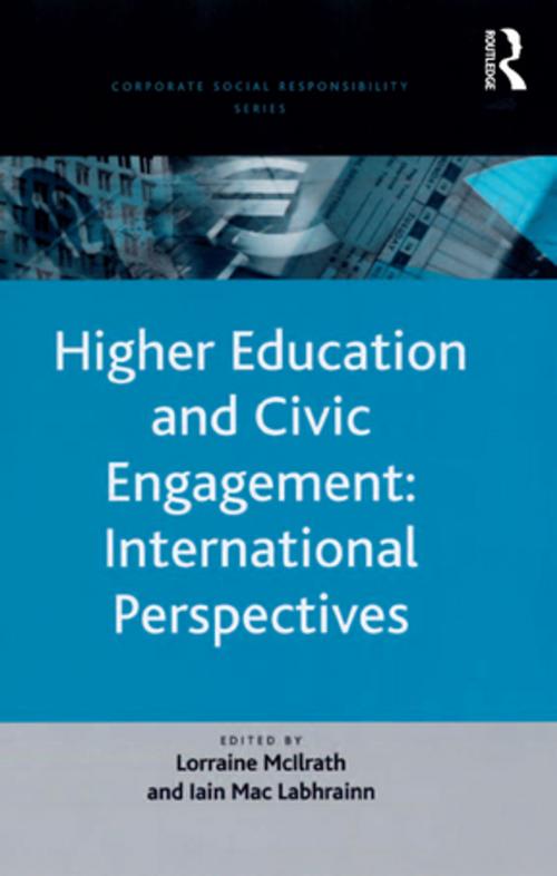 Cover of the book Higher Education and Civic Engagement: International Perspectives by Iain Mac Labhrainn, Taylor and Francis