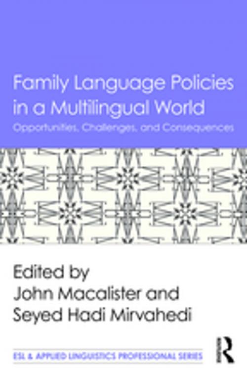Cover of the book Family Language Policies in a Multilingual World by , Taylor and Francis