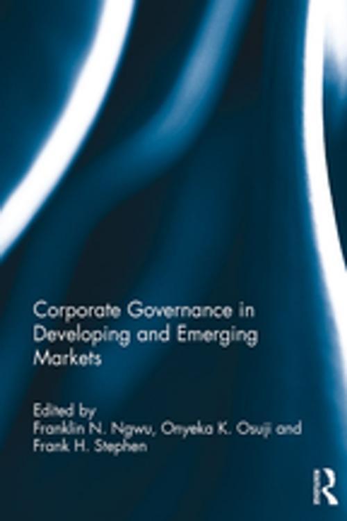 Cover of the book Corporate Governance in Developing and Emerging Markets by , Taylor and Francis
