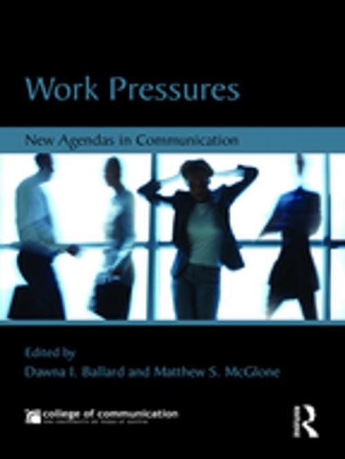 Cover of the book Work Pressures by , Taylor and Francis