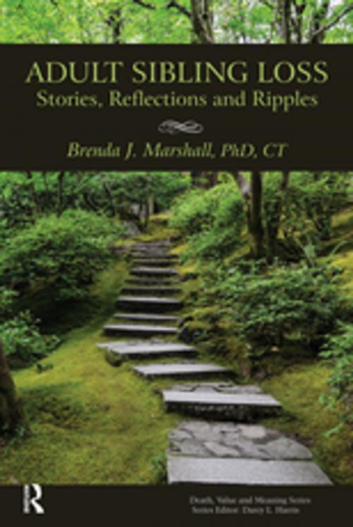 Cover of the book Adult Sibling Loss by Brenda J. Marshall, Taylor and Francis