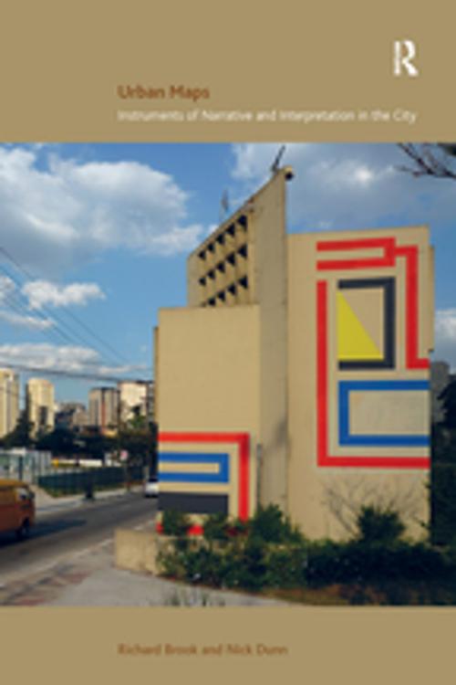 Cover of the book Urban Maps by Richard Brook, Nick Dunn, Taylor and Francis