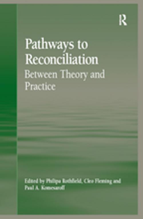 Cover of the book Pathways to Reconciliation by Cleo Fleming, Taylor and Francis