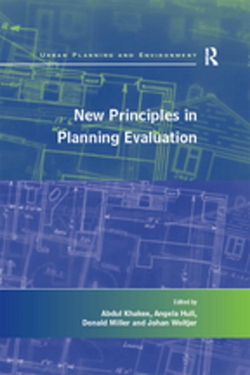 Cover of the book New Principles in Planning Evaluation by Abdul Khakee, Angela Hull, Taylor and Francis